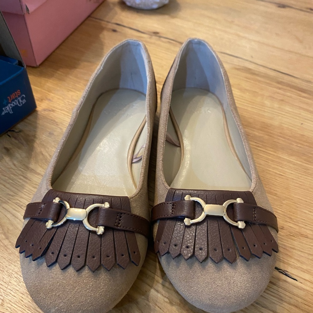Jack and Janie, Brand New, Bridle Bit Flat, Size 3K